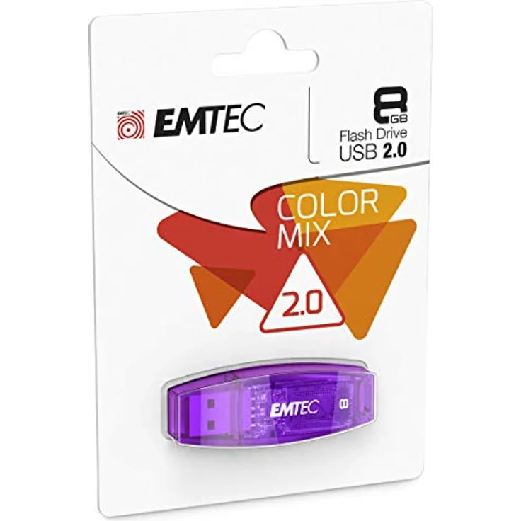 Emtec ECMMD8GC410 8GB Speicherstick USB 2.0, farblich sortiert – Bild 5