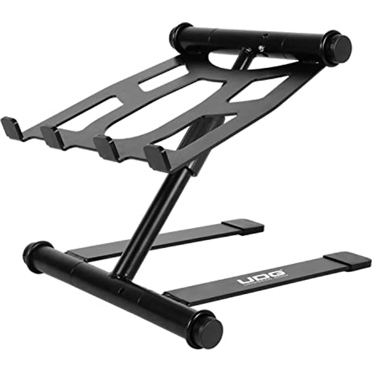 UDG Ultimate Height Adjustable Laptop Stand, höhenverstellbarer Laptopständer, schwarz – Bild 4