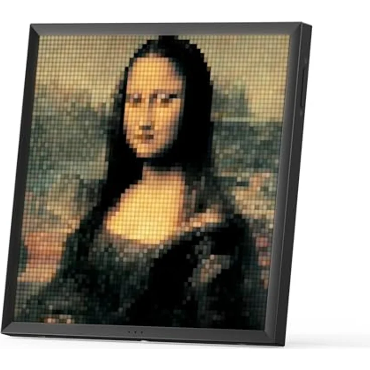 Divoom Pixoo 64, Digitaler Bilderrahmen mit 10.3" WiFi-Pixelart-Display, 64 x 64 Pixel, Schwarz – Bild 2