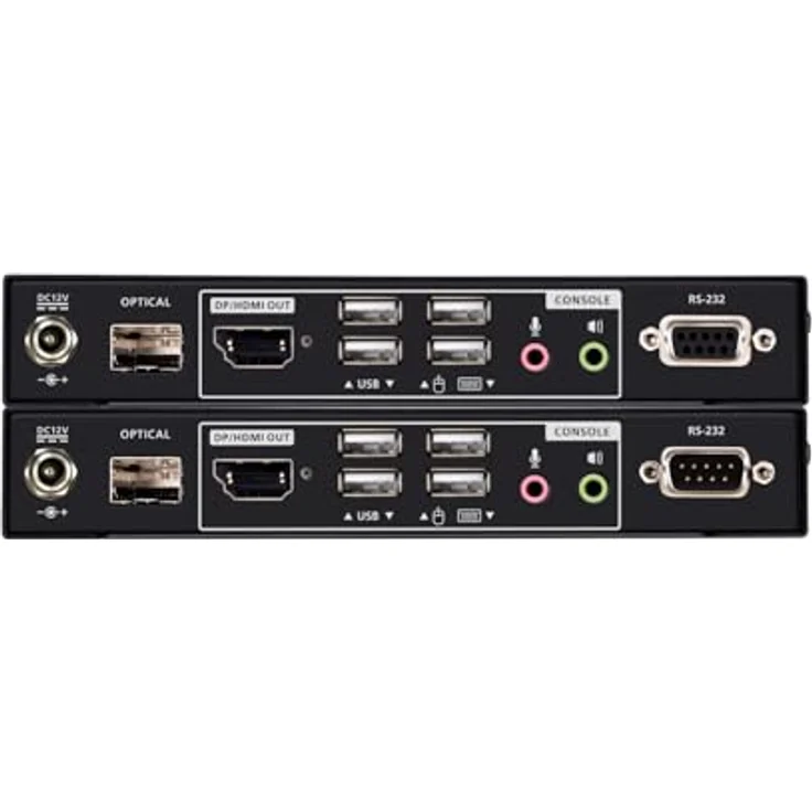 ATEN CE990 USB True 4K DisplayPort/HDMI Optical KVM Extender, Ultra-Langstreckenübertragung bis zu 10 km – Bild 3