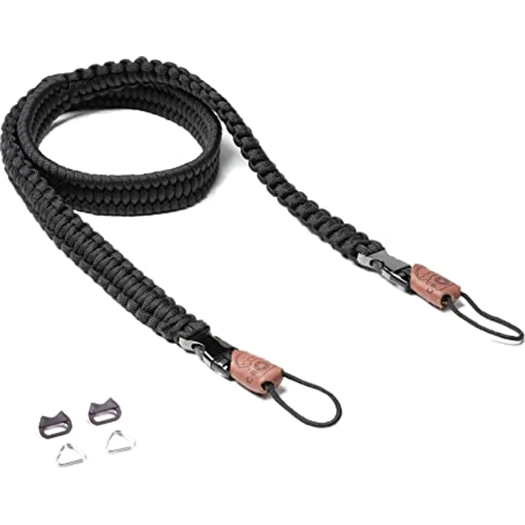 C-Rope Kameragurt The Traveler schwarz 100cm – Bild 2