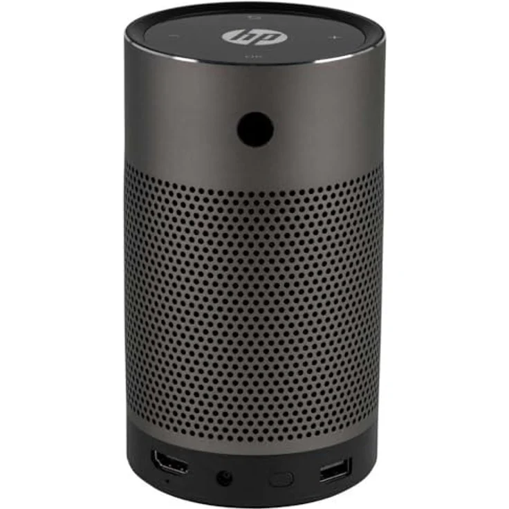 HP MP250 DLP-Beamer 250 Ansi-Lumen schwarz – Bild 2