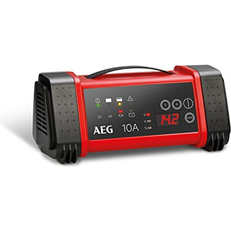 AEG Automotive 97024 Mikroprozessor-Ladegerät LT 10 Ampere für 12 - 24 V, 9-stufig, Power-Supply, automatischer Temperaturausgleich – Bild 2