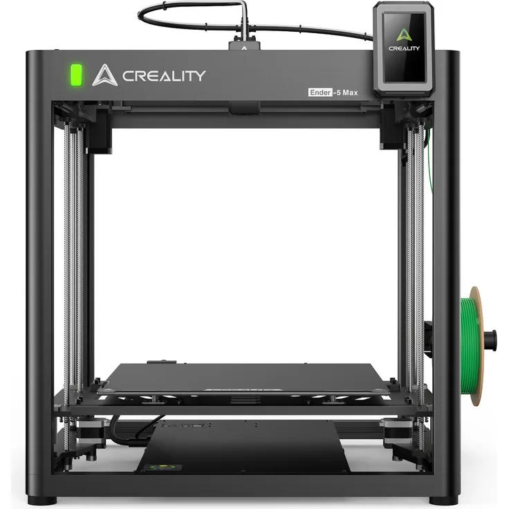 Creality Ender 5 Max, 3D-Drucker mit 400x400x400 mm Bauvolumen, FDM-Technik, WLAN-Steuerung und schneller automatischer 36-Punkt-Nivellierung