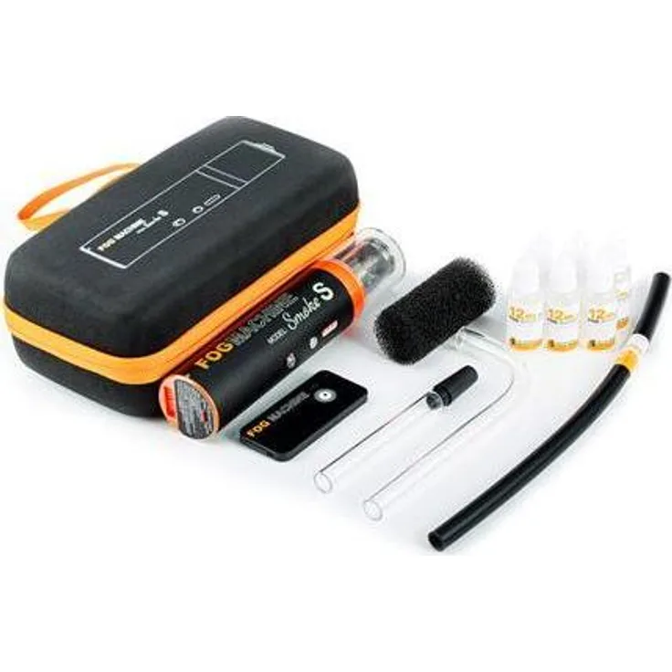 Lensgo Smoke S, Nebelmaschine mit 30W Leistung, kabelloser Fernbedienung und 25 Minuten Nutzung ohne Unterbrechung