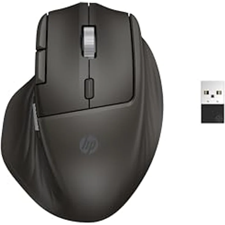 HP UF Scroll WRLS MSE 785M, Wireless Maus für EMEA-INTL EN, Schwarz – Bild 4