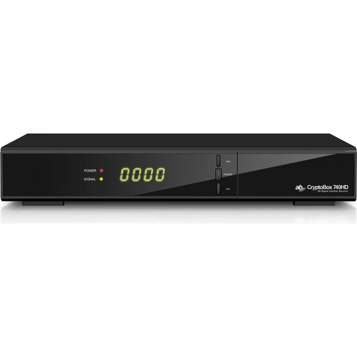 AB CryptoBox 740HD, Full HD Satellitenempfänger mit DVB-S2, HDMI und SCART-Anschluss