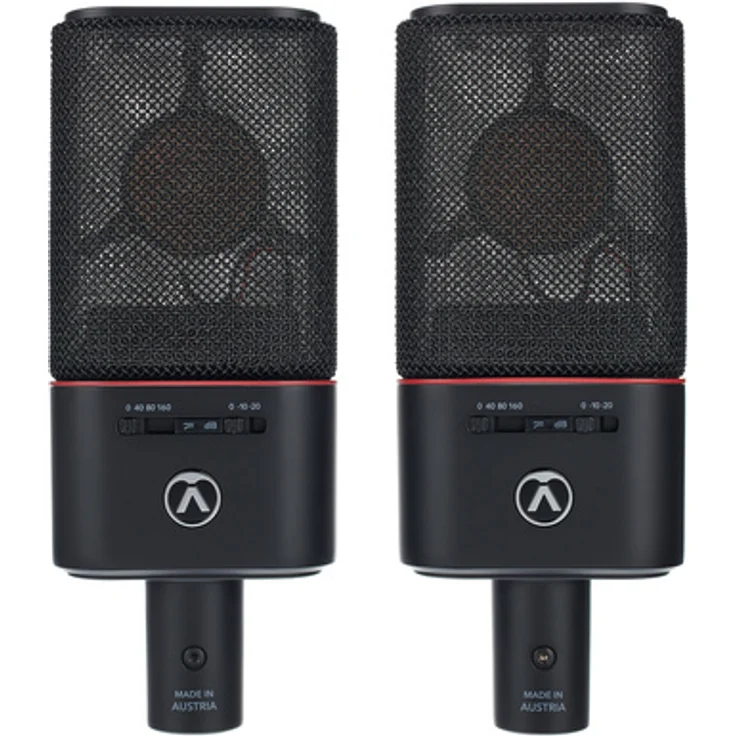 Austrian Audio OC18 Dual Set Plus, Stereo Mikrofon-Set mit CKR12 Keramikkapsel, 20 Hz – 20 kHz, inklusive Zubehör