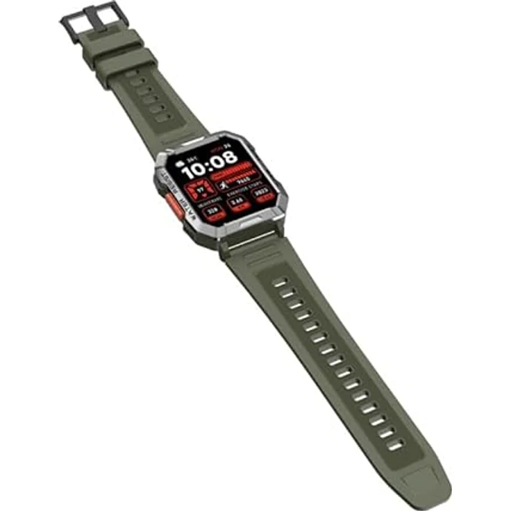 Blackview W60, Robuste Smartwatch mit 2,01" LCD-Display, integriertem Mikrofon, wasserdicht, grünes Gehäuse – Bild 6