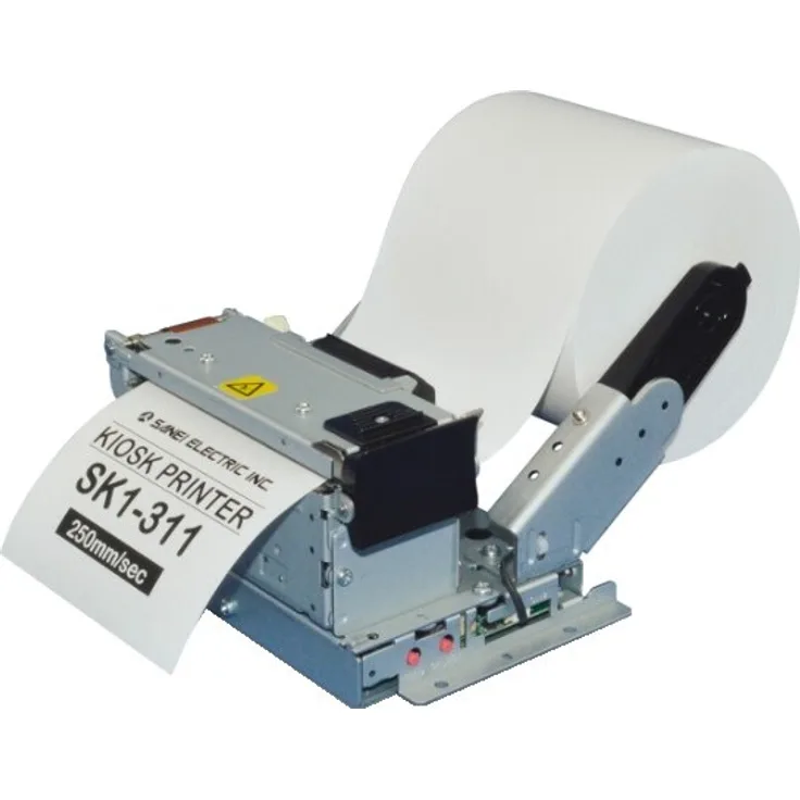 Star Micronics SK1-311SF4-Q-M-SP, Thermodirekt Kioskdrucker mit 203 x 203 DPI, 250 mm/sek, Kabelgebunden, Schwarz/Grau