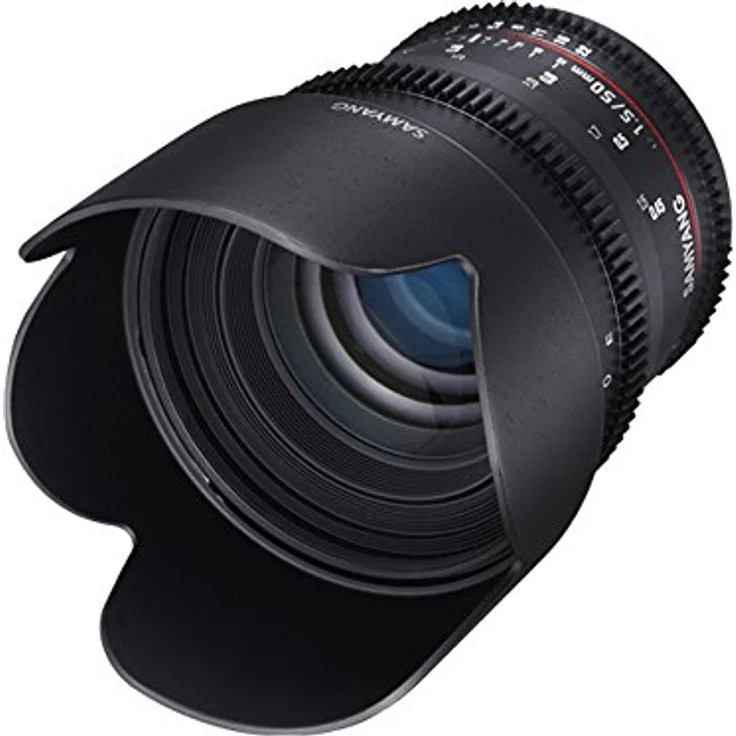 Samyang 50 mm T1.5 AS UMC VDSLR Lens for Micro Four Thirds, black – Bild 3
