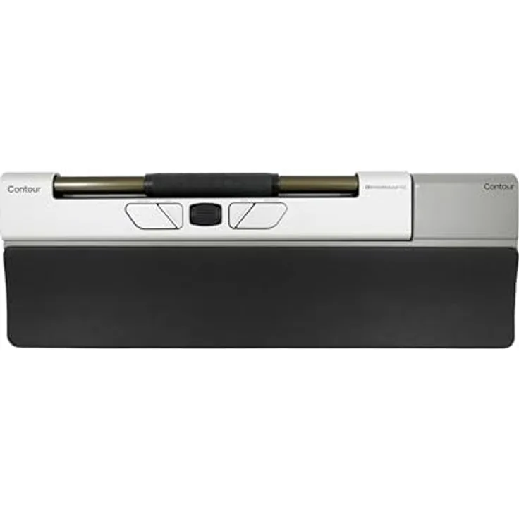 Contour Design RollerMouse Go + RollerMouse Go Dock Maus Beidhändig RF Wireless + Bluetooth + USB Type-A 4000 DPI