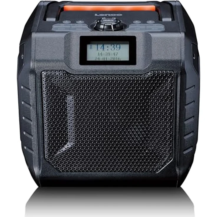 Lenco ODR-160BK Outdoor-Radio - DAB+/FM-Radio, Bluetooth-Lautsprecher, stoßfest & wasserdicht, 35W RMS, 20 Stunden Akkulaufzeit – Bild 5