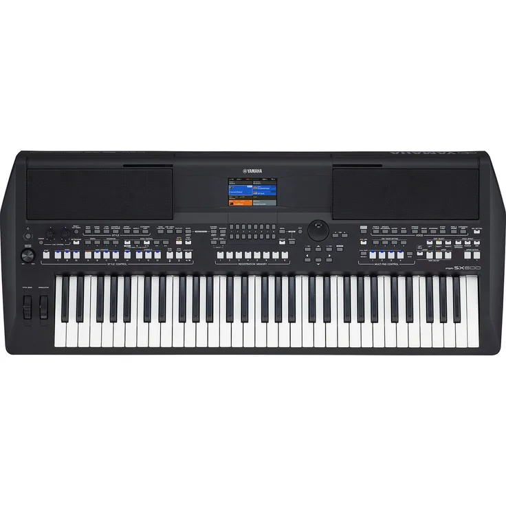 Yamaha PSR-SX600, Digital Workstation mit 61 anschlagdynamischen Tasten, 850 Klängen und USB Audio Funktion