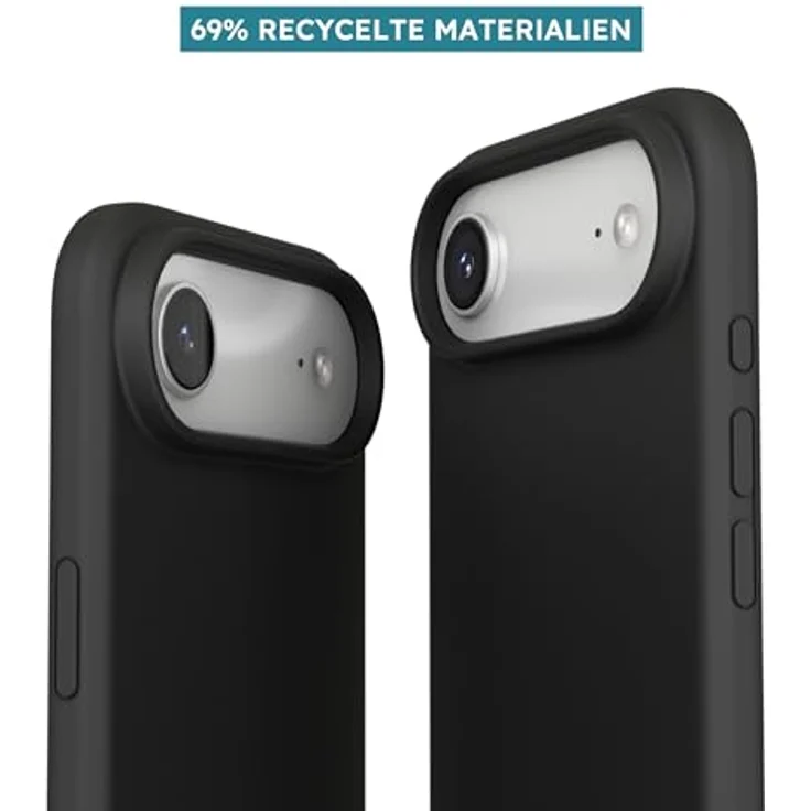 VONMÄHLEN Soft Silicone Case für iPhone, recycelte Silikonhülle mit Mikrofaserfutter und Kamera-Displayschutz, kompatibel mit MagSafe – Bild 4