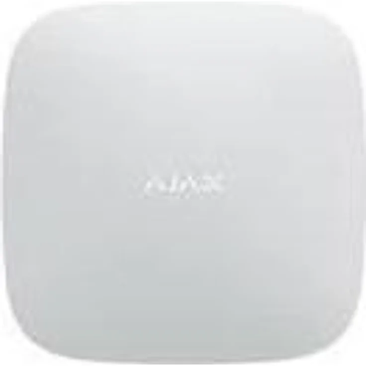 Ajax Hub 2 baltas EU, Smart Home Hub zur Steuerung von Sicherheitsgeräten mit Bildübertragung, Weiss