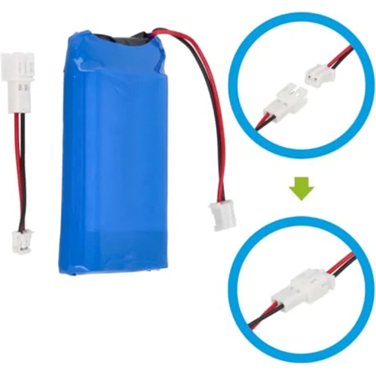 Akku kompatibel mit Sony PS4 Wireless Controller - ersetzt LIP1522 - Li-Ion 2000mAh - für alte Controller-Version (25627) (PS4) – Bild 4