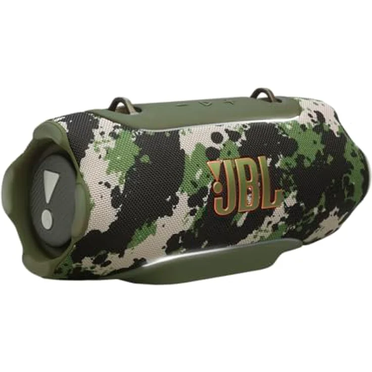JBL Xtreme 5 Tragbarer Bluetooth-Lautsprecher mit JBL Pro Sound, IP68 wasserdicht, integrierter Powerbank und Ambient-Beleuchtung, Camouflage – Bild 1