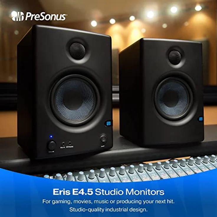 PreSonus Eris 4.5 Studiomonitor Kompakt-Lautsprecher – Bild 4