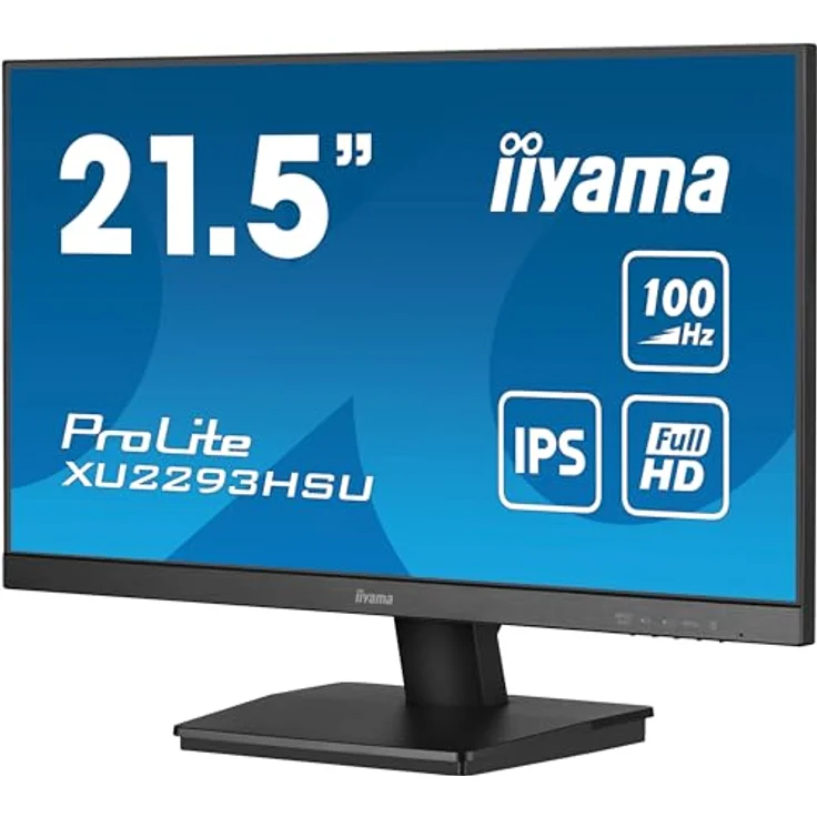 iiyama Prolite XU2293HSU-B7 21,5" IPS LED-Monitor schwarz, Full-HD 100Hz HDMI DP USB2.0 Adaptive Sync – Bild 3