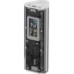 Sharge 170 (24000 mAh, 170 W, 86.40 Wh), Powerbank, Weiss, Transparent