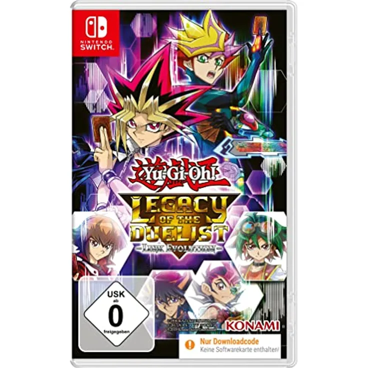 Konami Yu-Gi-Oh! Legacy Of The Duelist Nintendo Switch - Code in Box (Nintendo Switch)