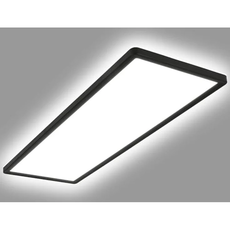 LEDKIA LIGHTING LED-Deckenleuchte 24W Rechteckig CCT 580x200 mm Doppelseitig SwitchCCT Schwarz für Wohnzimmer, Küche, Schlafzimmer – Bild 3