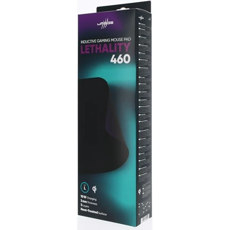 Urage Lethality 460, Mausmatte, Schwarz – Bild 6