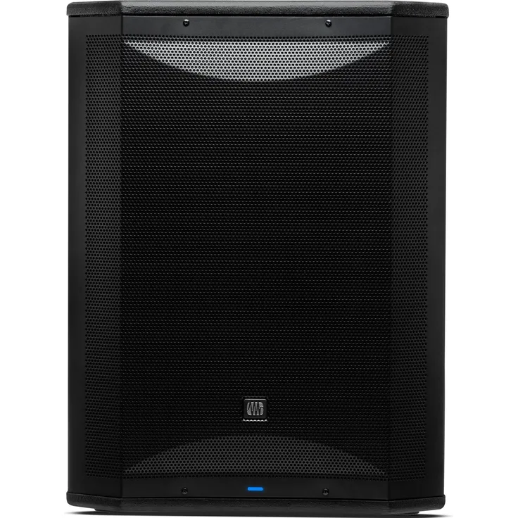 PreSonus AIR XD Sub 18, Aktiver PA Lautsprecher mit 18-Zoll-Tieftöner und 2000 W Class-D-Verstärkung, Schwarz