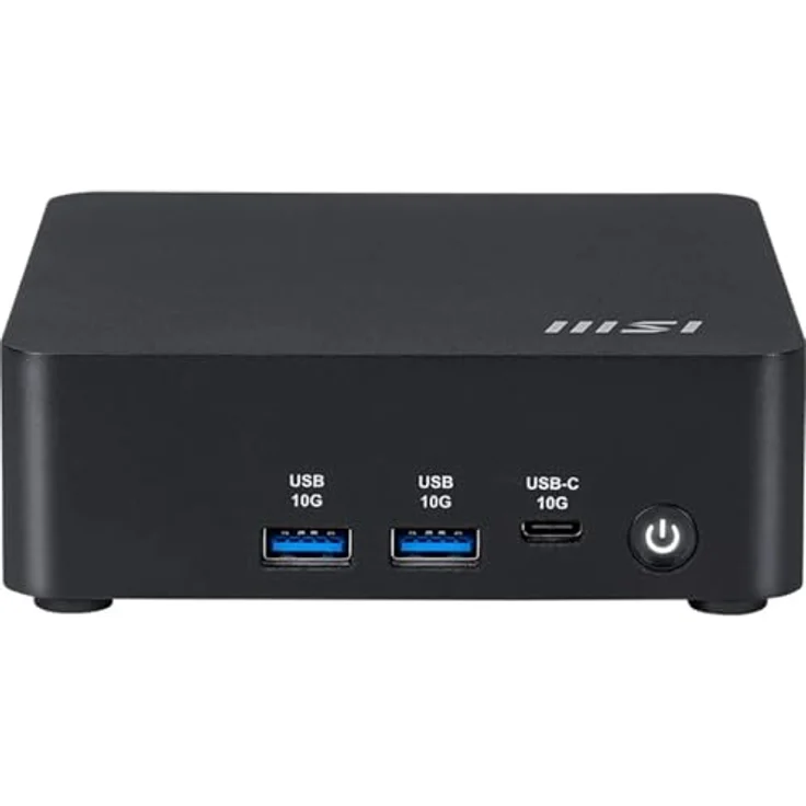 MSI Cubi NUC AI 1UMG-019BEU Mini-PC, bis 64GB RAM, Dual-LAN, SSD/HDD-Support, aktive Kühlung für High-Performance-Einsatz – Bild 2