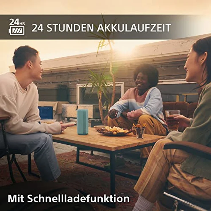 Sony SRS-XE300 blau portabler Bluetooth Lautsprecher – Bild 3