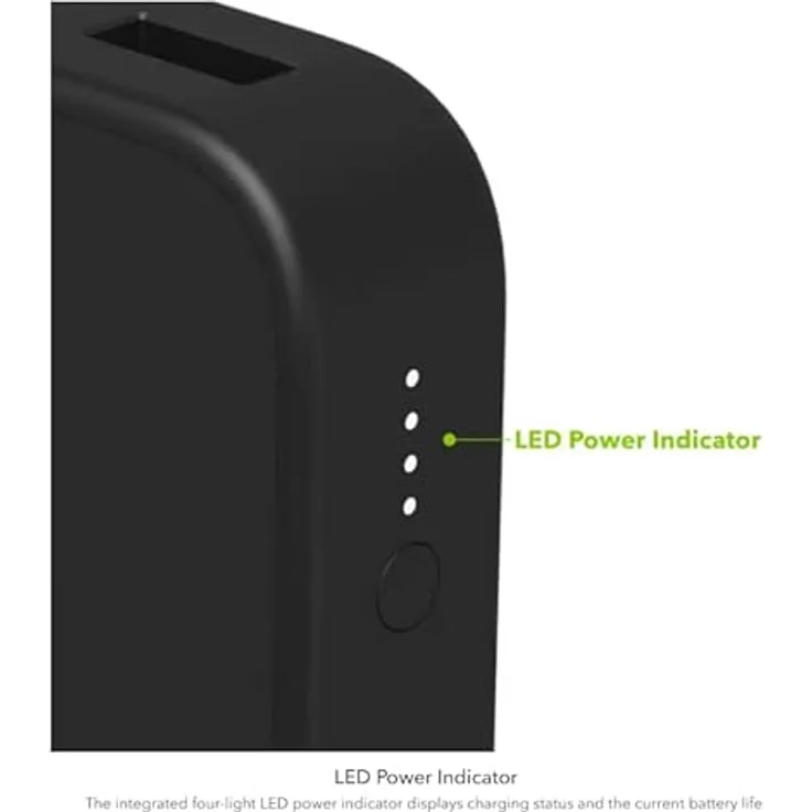 Zagg MOPHIE POWERSTATION 10K WITH PD BLACK (20W USB C 2XUSB A 12W) (10000 mAh), Powerbank, Schwarz – Bild 4