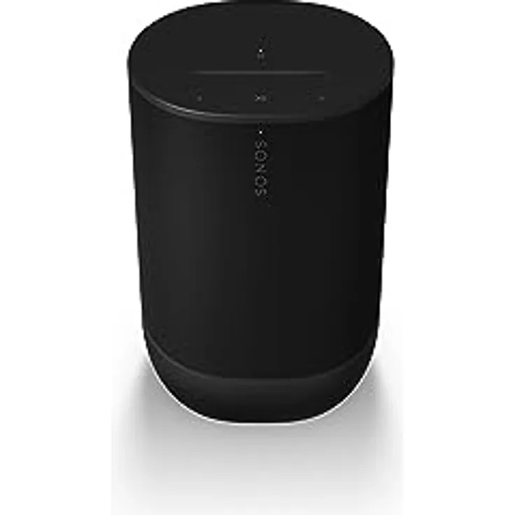 Sonos Move 2, Unser komplett überarbeiteter, leistungsstärkster tragbarer Speaker bietet dir überall intensiven Stereo Sound. (Black)