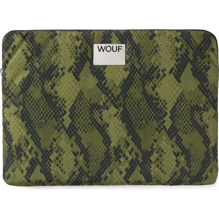 Wouf Studio Laptophülle 32.5 cm (14.17"), Notebooktasche aus strapazierfähigem Polyester, Braun
