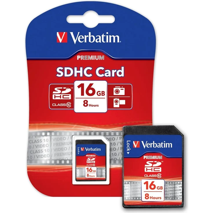 Verbatim microSDHC Speicherkarte, 32 GB, hohe Datenübertragungsgeschwindigkeit, flexibles Dateisystem-Management