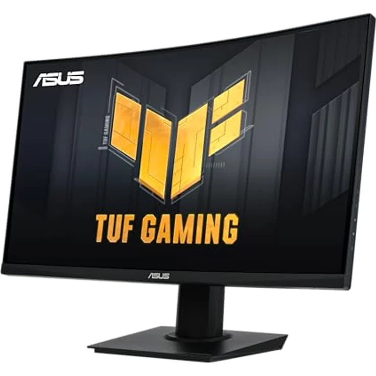 ASUS TUF Gaming VG24VQER - 24 Zoll Full HD Curved Monitor - 180 Hz, 1ms MPRT, FreeSync, Adaptive Sync, ELMB Sync, GameFast Input - VA Panel, 16:9, 1920x1080, DisplayPort, HDMI – Bild 2
