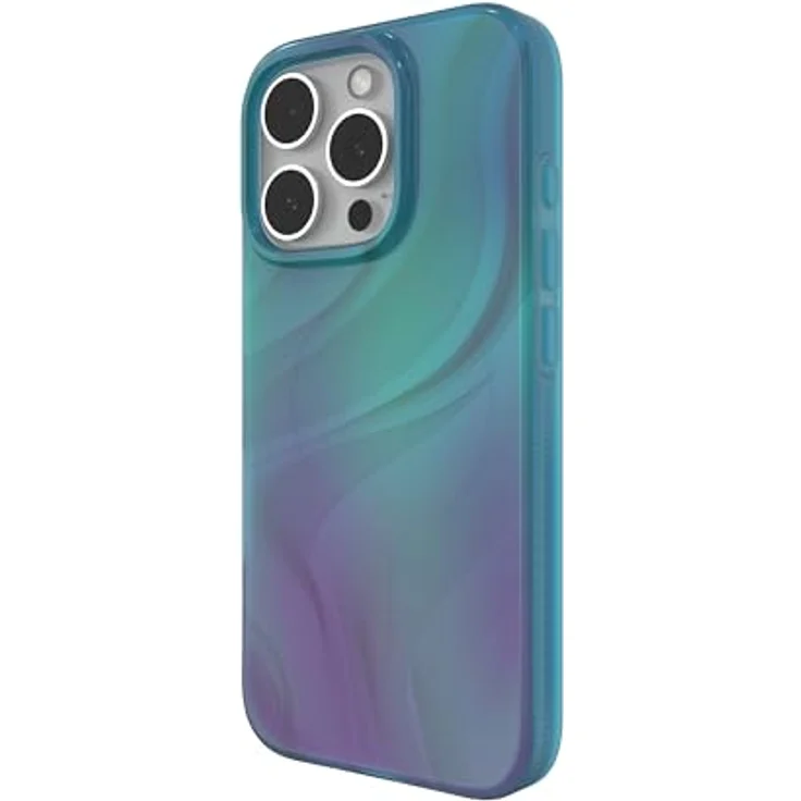 ZAGG Milan Snap, Graphen-verstärkte Hülle für iPhone 16 Pro [6.3-Inch], MagSafe-kompatibel, schlankes Design, stoßfest, Rückabdeckung (Tiefes Aurora) – Bild 4