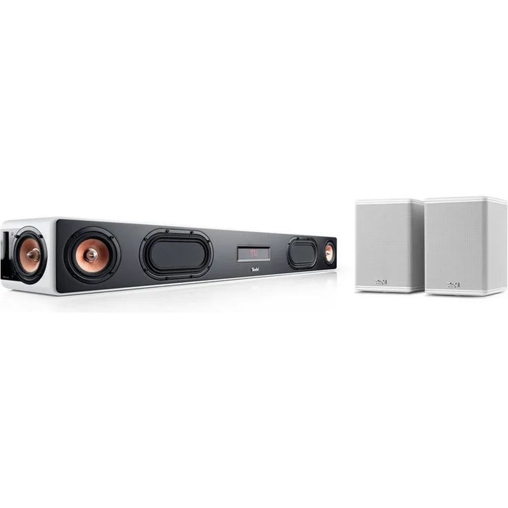 Teufel CINEBAR ULTIMA Surround "4.0-Set" Soundbar (Bluetooth, HDMI, 380 W, Bluetooth mit aptX)