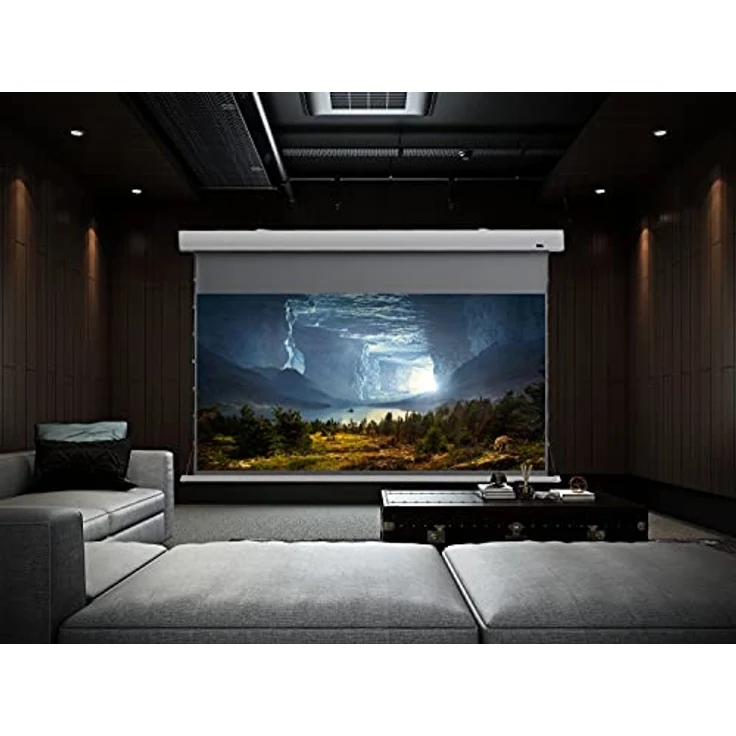 celexon HomeCinema Motorleinwand Tension 199 x 112 cm, 90'' - Dynamic Slate ALR – Bild 6