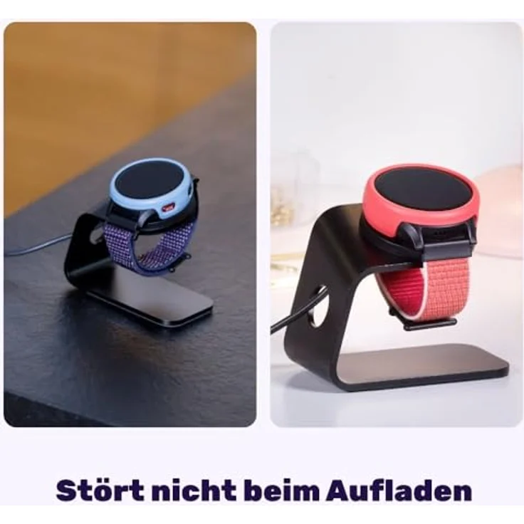 ANIO Protector Case 6, Schutzhülle und Displayschutz für Kinderuhr, kratzfest, stoßsicher, einfache Montage, volle Touchscreen-Funktionalität, Hibiscus – Bild 5