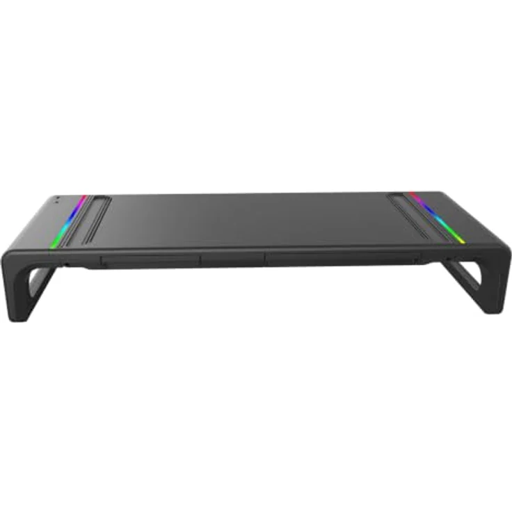 Antec MS100 CyberDeck RGB Laptop & Monitor Ständer, 4-fach verstellbar ...