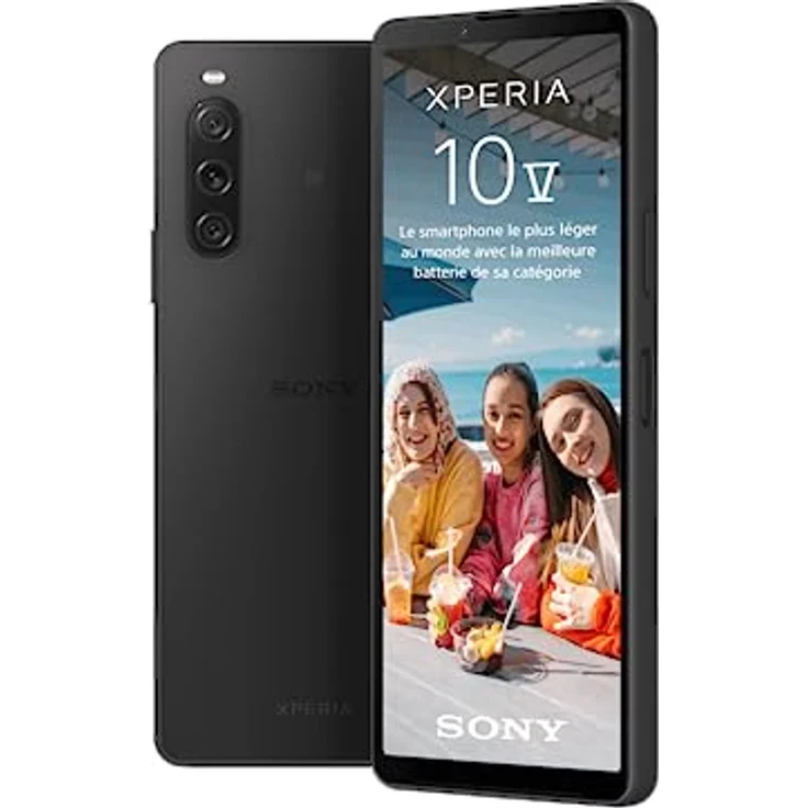 Sony Xperia 10 V 5G 6/128GB, Android, schwarz – Bild 1
