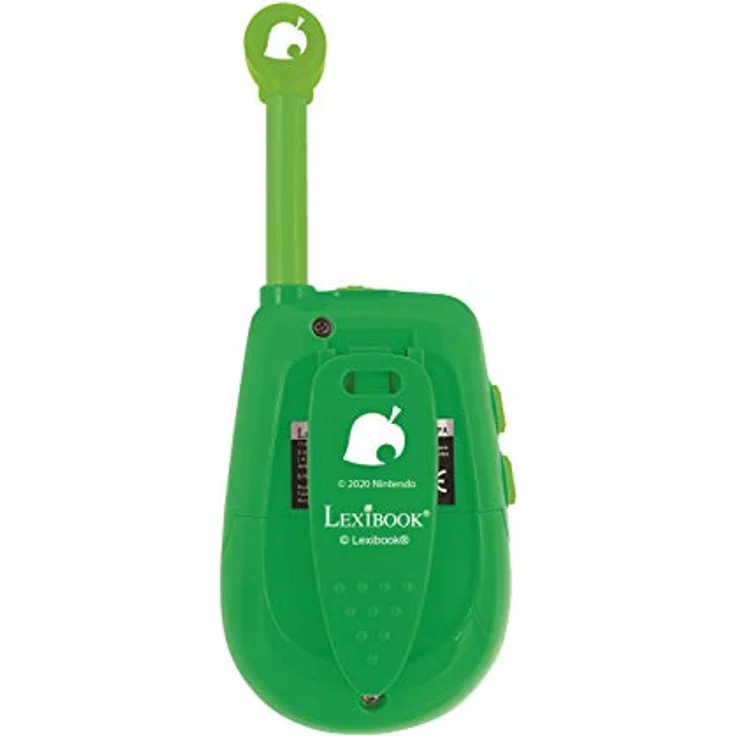 Lexibook Walkie-Talkie Animal Crossing, grün, Reichweite 2 km, mit Morse-Funktion, lautstärkeregelung, 6 AAA-Batterien erforderlich – Bild 2