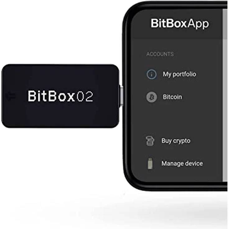 BITBOX BITBOX 02 Multi-Edition Krypto Hardware Wallet, USB-Stick zur sicheren Verwahrung von Bitcoin, Ethereum & über 1500 Token, mit Touch-Sensoren & inklusive microSD-Karte, Made in Switzerland – Bild 2