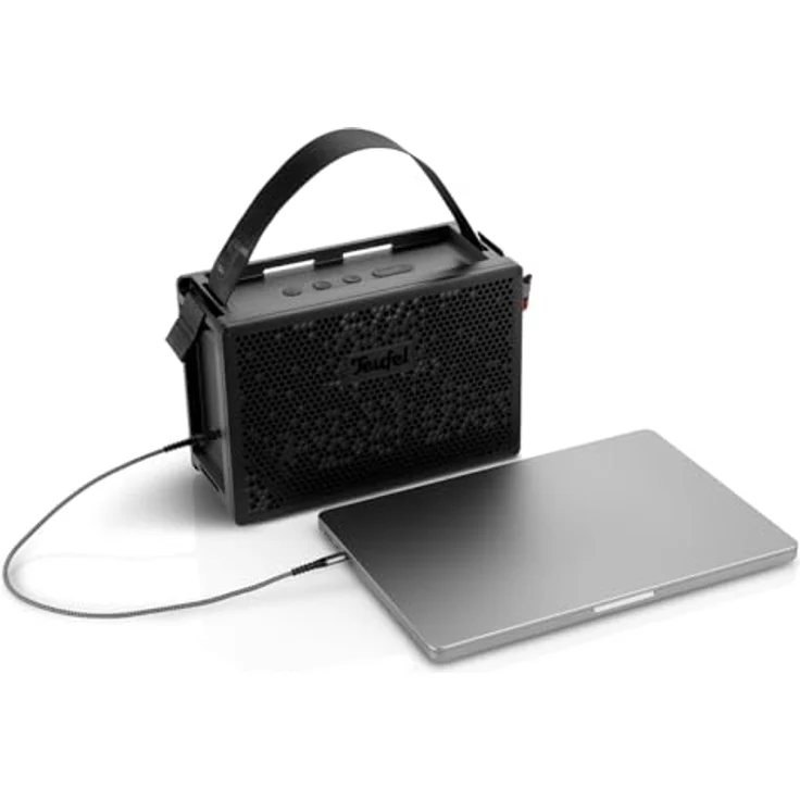 Teufel Mynd 50 % recyceltem Kunststoff wasserdicht Bluetooth tragbarer Speaker warm black – Bild 7
