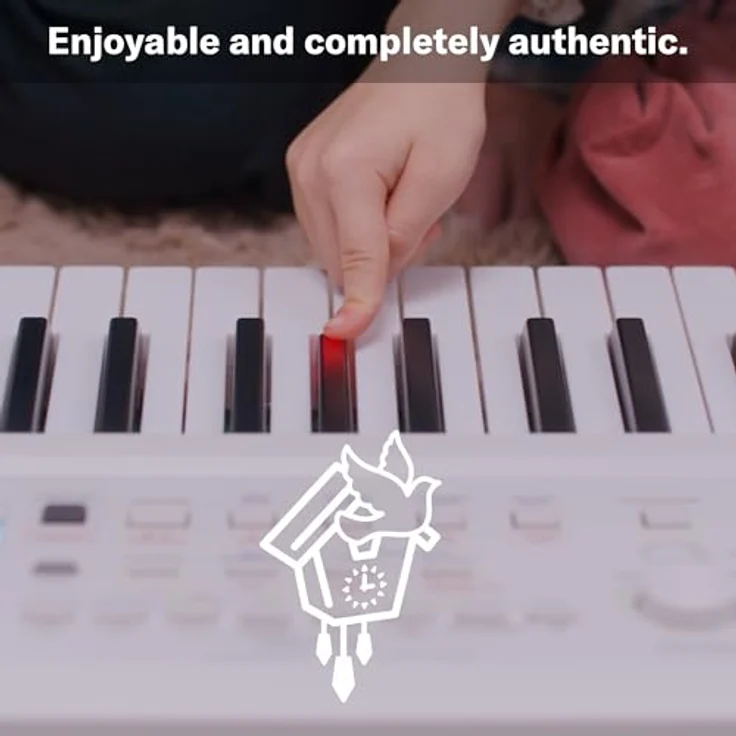 Yamaha EZ-310, Home-Keyboard mit 61 Tasten, Leuchttasten und umfangreichen Lernfunktionen, weiß, inkl. Netzteil PA-130 A – Bild 3