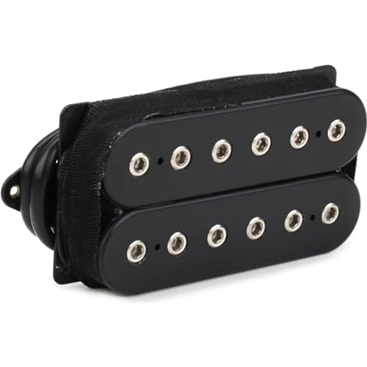 DiMarzio LiquiFire DP227 BK, Humbucker Tonabnehmer mit Medium Power Output, 4 adrig, Alnico 5 Magnet, schwarz – Bild 1