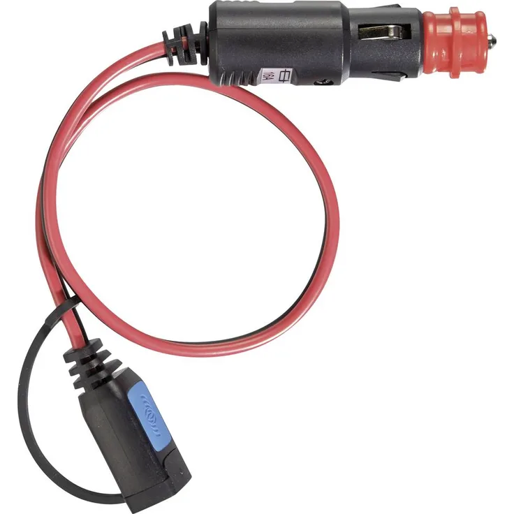 Victron Energy 12V Zigarettenanzündstecker mit 16A Sicherung, 19 cm, für Blue Smart IP65 Autobatterie-Ladegeräte