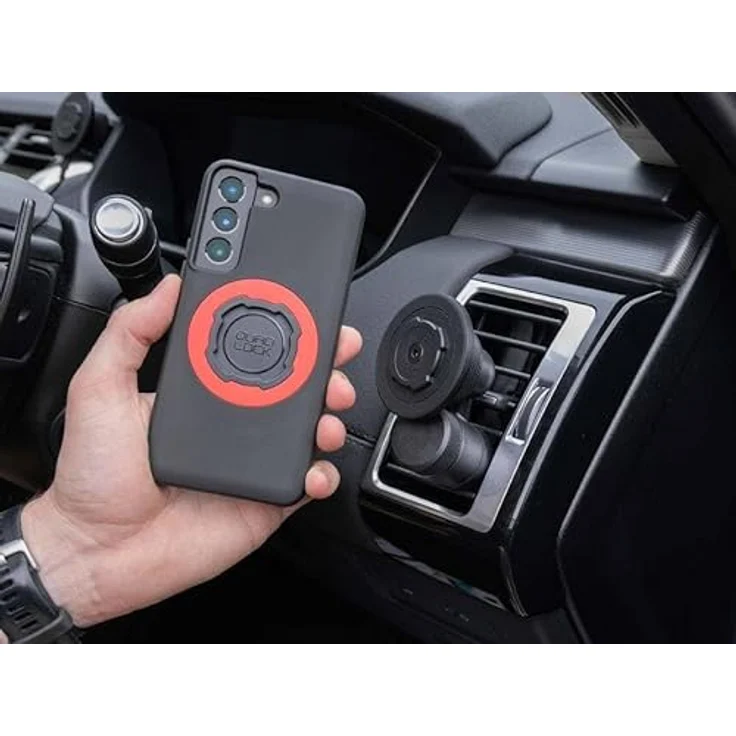 Quad Lock Mag Wireless Charging Head (15 W), kabelloses Ladegerät mit starker Magnetbefestigung, Schwarz – Bild 3