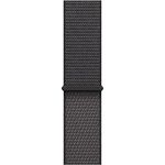 Apple Sport Loop, 46 mm Armband für Apple Watch, dunkelgrau, One Size, atmungsaktiv und leicht, aus 82 % recyceltem Nylon